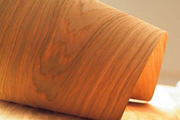 Bề mặt gỗ Veneer được lạng mỏng