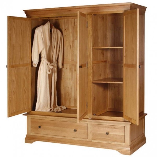 Đánh giá về tủ quần áo gỗ sồi tự nhiên