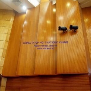 Ốp gỗ veneer tiêu âm TA046