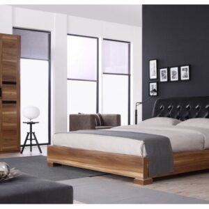 Mẫu giường gỗ laminate DK G003