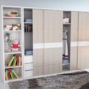 Mẫu tủ quần áo laminate DK-TA005