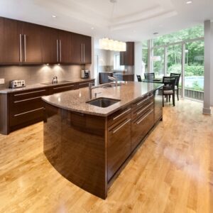 Mẫu Tủ bếp laminate DK TB005