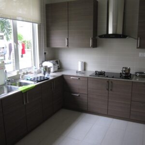 Mẫu Tủ bếp laminate DK TB012