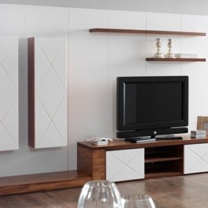 Mẫu kệ Tivi laminate DK KTV004