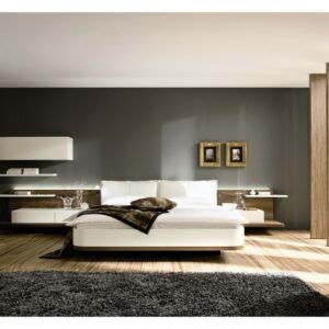 Mẫu giường gỗ laminate DK G009