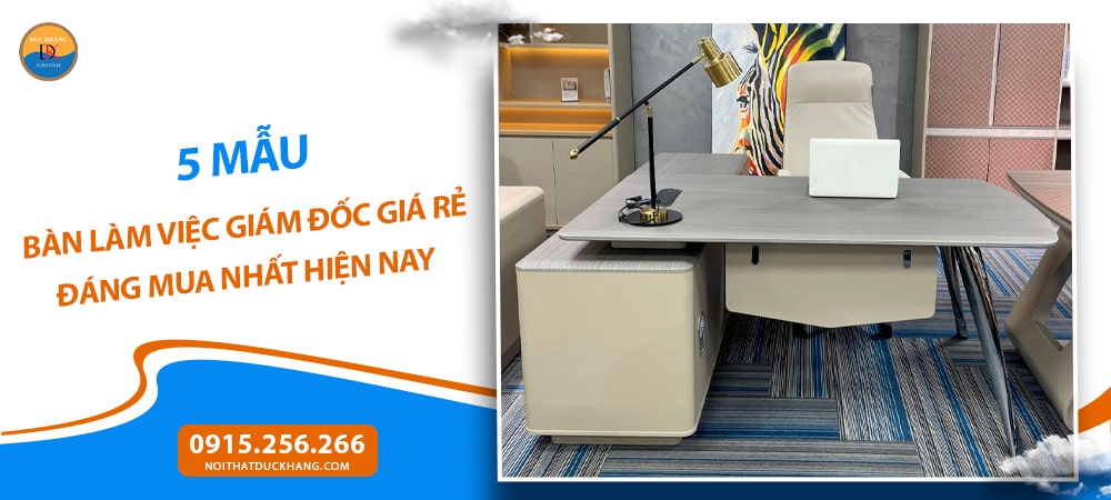 Bàn làm việc giám đốc giá rẻ chữ L thiết kế chân côn hiện đại DKBGDCC-09 Bàn làm việc giám đốc giá rẻ chữ L thiết kế chân côn hiện đại DKBGDCC-09