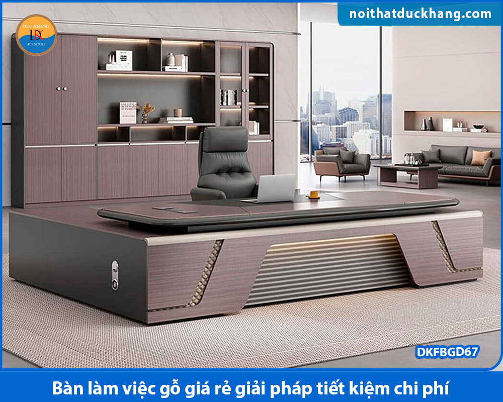 Bàn làm việc gỗ giá rẻ giải pháp tiết kiệm chi phí
